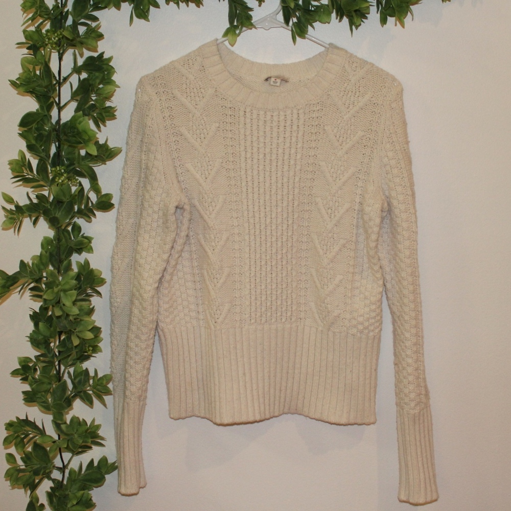 Gap Cream Knit Sweater